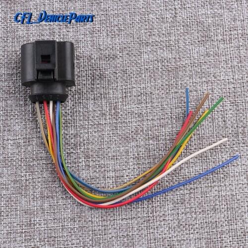Connector Auto Electric Plug Harness Wire 8 Pin 1J0973714 For VW Golf Jetta Passat For Audi A4 A5 A6 A8 TT Q5 2009-2013