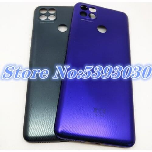 New For Motorola Moto G9 Power Back Battery Cover Housing Rear Back Cover Housing Case Repair Parts