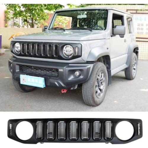 High quality ABS Car Mesh Grille Trim Racing Grills Fits For Suzuki Jimny JB74 2019 2020 2021