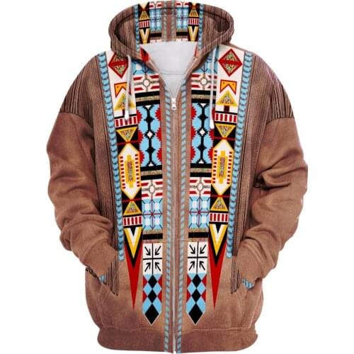 Tessffel Indian Native culture Harajuku Casual Colorful Tracksuit New Fashion 3DPrint Unisex Hoodie/Hoodies/Zipper Men Women s-4