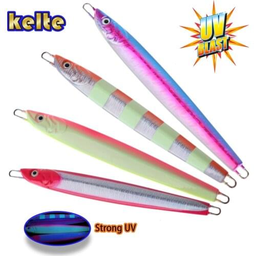 Vertical jig/Slim jig/Fast sinking jig/Metal jig/Lead fish/Jigging/Fishing Lure/Jig lures/Lead Lures/Tuna/Mahiimahi/Yellowtail