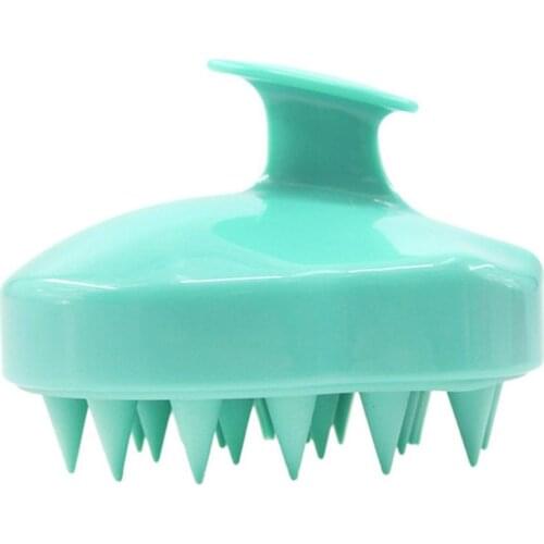 Massage Shampoo Brush Silicone Head Body Scalp Massage Brush Comb Hair Washing Comb Shower Bath Brush