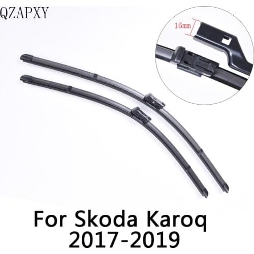 QZAPXY Wipers For Skoda Karoq from 2017 2018 2019 Windscreen wiper Wholesale Car Accessories