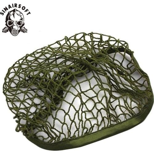 Tactical Helmet Net Cover Paintball Helmet Netting Cover Airsoft Helmet For M1 M35 M88 MK1 MK2