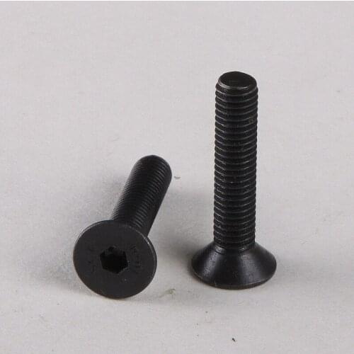 15PCS 10.9 Ping Cup Grub Screw Hexagon Socket Head Cap Screws Countersunk Head M2 * 5 DIN7991