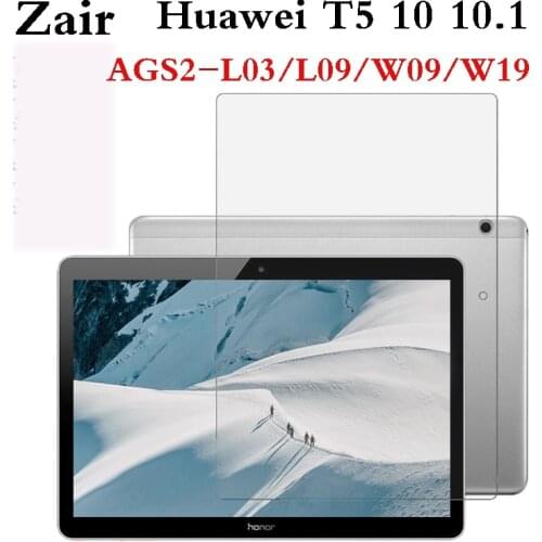 For Huawei MediaPad T5 10 Tempered Glass AGS2-W09/L09/L03/W19 9H 10.1'' Tablet Screen Protector Protective Film for Huawei T5 10