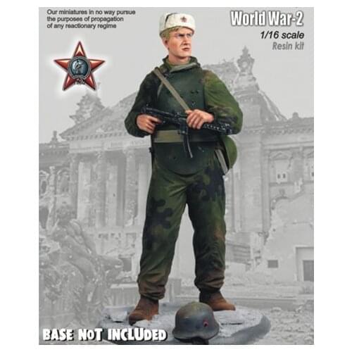1/16 SOVIET SOLDIER Elite assault troops Resin kit Figure Soldier GK Military theme of World War II Uncoated No colour