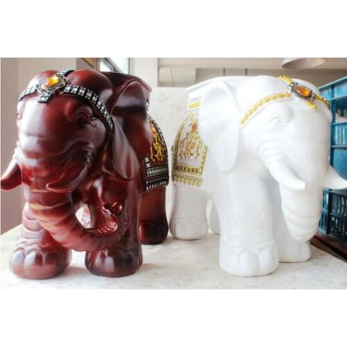 2017 elephant shape ottoman sofa stool footstool footrest home furniture christmas crafts desktop decoration