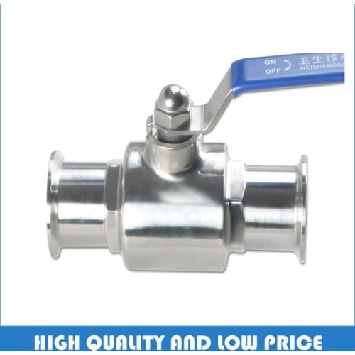 304/316 staiquick through the ball valve