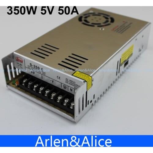 350W 5V 50A Single Output Switching power supply for LED Strip light AC to DC