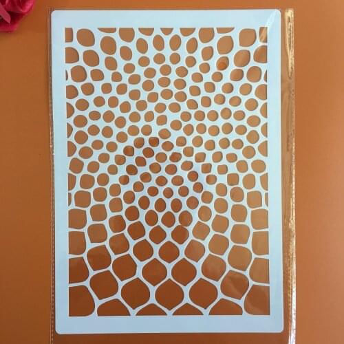 A4 29 * 21cm DIY Stencils Wall Painting Scrapbook Coloring Embossing Album Decorative Paper Card Template,fabric. wall