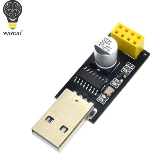 CH340 USB to ESP8266 ESP-01 Wifi Module Adapter Computer Phone Wireless Communication Microcontroller for Arduino