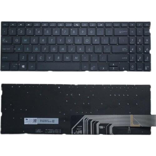 English Backlit Keyboard for ASUS Mars15 X571 X571G X571GT X571GD X571U X571F F571 F571G F571GT VX60GT VX60G US