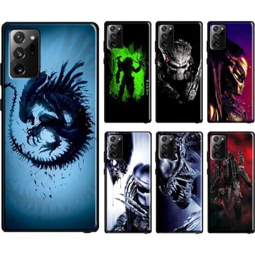 Alien Predator Case For Samsung Galaxy S10 Plus S8 S9 S20 FE Note10 Plus Note9 Note20 S21 Ultra Cover Bag