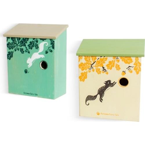 Wood Storage Box Wooden Shelf Display Holder Wall Hanging Decoration Sundries Boxes House Storage Holders Racks 29X23X10cm