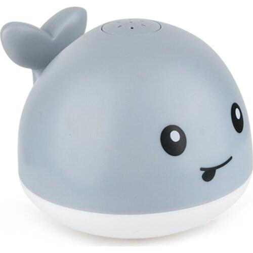Kids Baby Cute Cartoon Whale Floating Spraying Water Bath Toys Spout Spray Shower Bathing Swimming Bathroom Toy