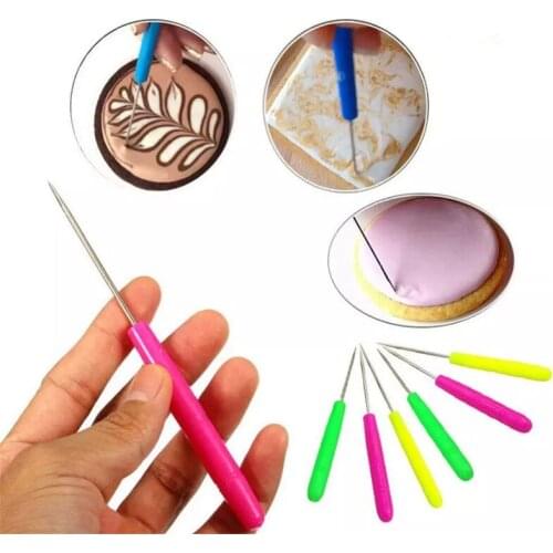 Cookies Needle Biscuit Scriber DIY Fondant Biscuit Decoration Icing Needle Modeling Tool Cake Pattern Decoration Baking Utensils