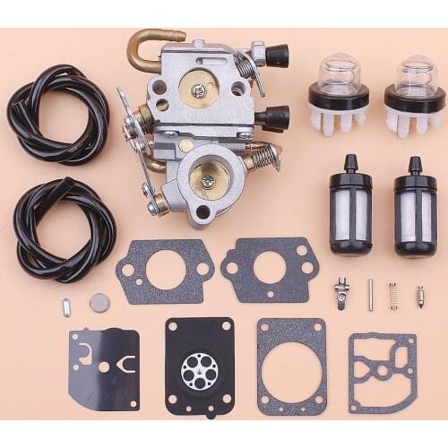 Carburetor Carb For Stihl TS410 TS420 Fuel Filter Line Primer Bulb Gasket Repair Kit Cut Off Saw