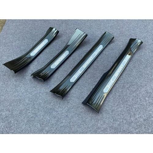For Toyota RAV4 RAV 4 2019 2020 Car Accessories Stainless Steel inner Door Sill Scuff Plate Guards Welcome Pedals Styling