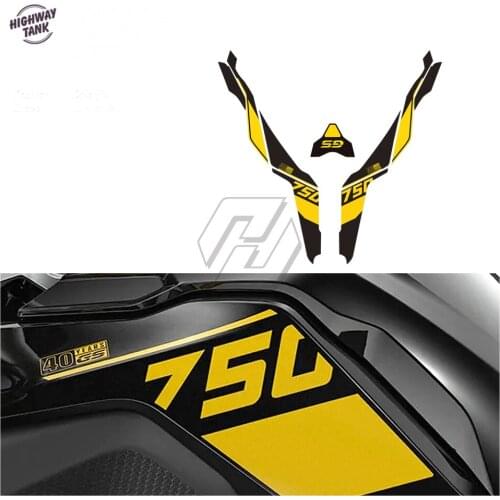 Motorcycle Side Decal Kit Case for BMW GS 40 Year F750GS F850GS 2018-2021