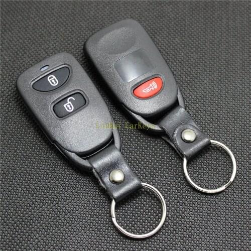 PINECONE Key Case for HYUNDAI ELANTRA Remote Car Key Shell Cover With Rubber Pad Soft 2+1 Buttons Remote Case 1 PC