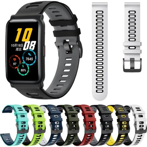 EasyFit Sports Silicone Band For Honor ES Smart Watch Strap Watchband Bracelet Replaceable straps ремешок Correa
