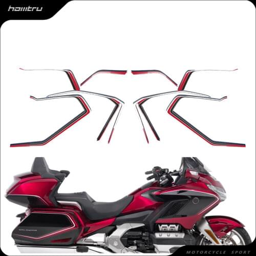 Reflective PVC Touring Graphic Decal Kit Case For Honda Goldwing GL1800 GL 1800 2018 2019 2020 Motorcycle Sticker