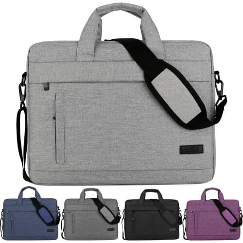 13 13.3 14 15 15.4 15.6 Inch Waterproof Nylon Laptop Notebook Tablet Bag Case Briefcase Handbag Messenger Shoulder for Women Men