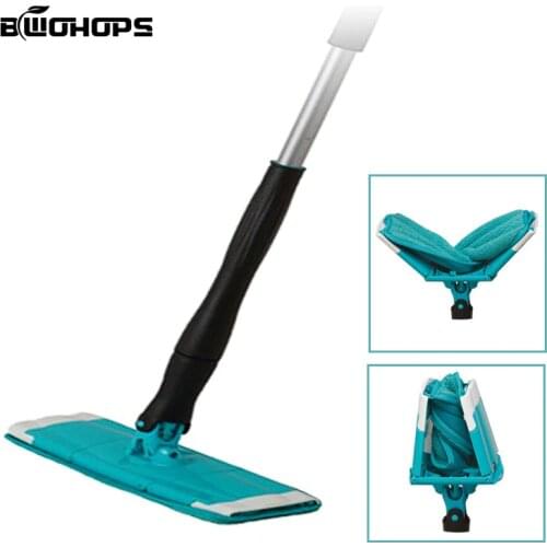 Rotating Mop 360 Self-wringing Twist Swabs Floor Dust Rubbish Cleaner Easy Bucket Dust Magic Microfiber Swabs Free Hand Washing