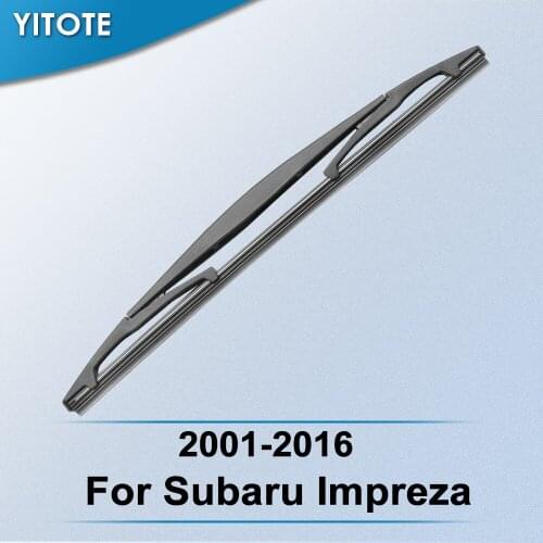 YITOTE Rear Wiper Blade for Subaru Impreza 2001 2002 2003 2004 2005 2006 2007 2008 2009 2010 2011 2012 2013 2014 2015 2016