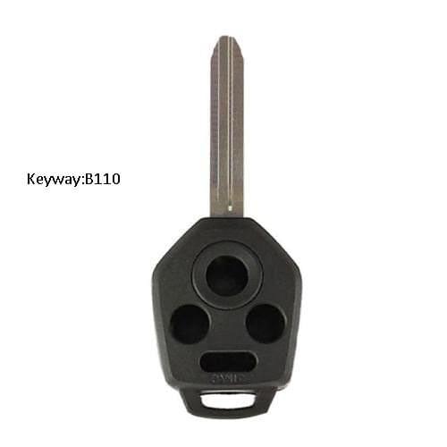 Keyecu Replacement Remote Key Shell Case Fob for Subaru Forester Legacy Outback 2012 2013 2014 2015 2016 2017 Keyway: B110