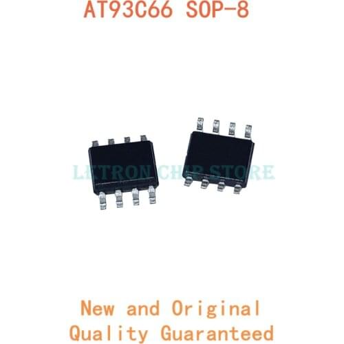 10PCS AT93C66 SOP8 AT93C66A-10SU-2.7 SOP-8 AT93C66A SOP 93C66A SOIC8 93C66 SOIC-8 SMD new and original IC