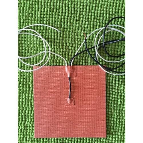 240X240mm,350W 24V,w/ NTC 100K Thermistor,3M PSA Silicone Heater 3D Printer Heatbed,Warming Products/Electric Heating Pads