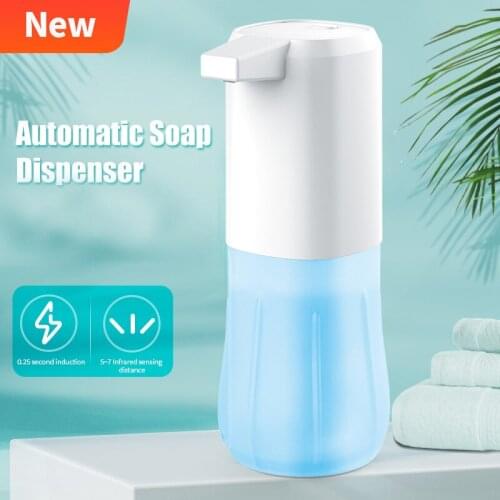 600ml Smart Soap Dispenser Vertical Touchless USB Charging Automatic Induction Electric Foam/Effluent/Spray Soap Dispenser