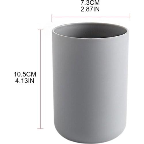 Bathroom Toothbrush Holder Cup 300ml Plastic Tumblers Mouthwash Cup Plastic Coffee Tea Water Mug Home Travel Wholesale&Dropship
