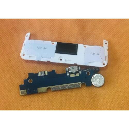 Used Original USB Plug Charge Board +loud speaker For OUKITEL K4000 MTK6735 Quad Core 5.0" HD 1280x720 Free shipping