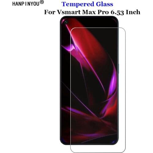 For Vsmart Max Pro 6.53" Tempered Glass 9H 2.5D Premium Screen Protector Protection Film