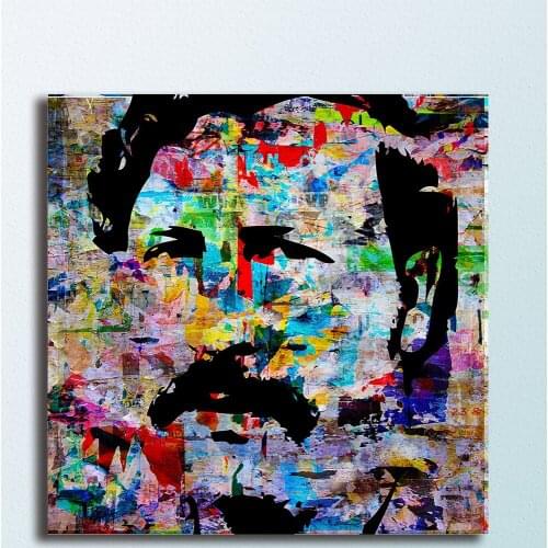 Large size Printing Oil Painting pop art PABLO ESCOBAR Wall painting Home Decor Abstract Art Picture For Living Room painting