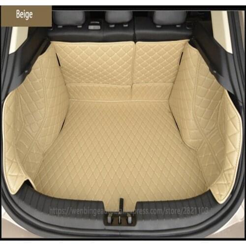 Custom car trunk mat Cargo Liner for Mitsubishi All Models asx outlander lancer 10 pajero sport car accessories custom cargo