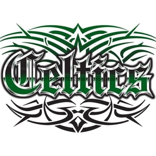 NEW Celtics tattoo T-shirt Boston S M L XL 2XL 3XL