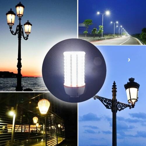 NS LED Light Bulbs 60 Watt Equivalent 200w HPS HID with Cover High Lumen 150LM/W Outdoor Use 3 Years Warranty