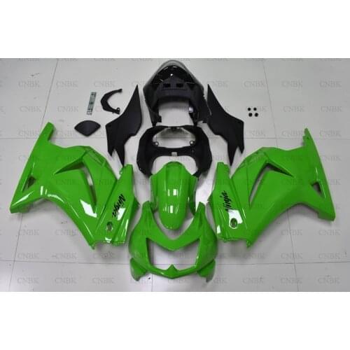 Fairing for Ninja 250R 13 14 for Kawasaki Zx250r Fairings 2013 EX 250 Fairing 2008 - 2014 Green Black