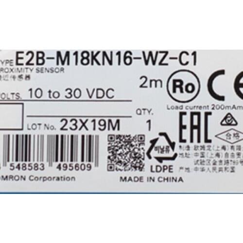 Original genuine Omron proximity switch sensor E2B-M18KN16-WZ-C1 C2 B1 B2