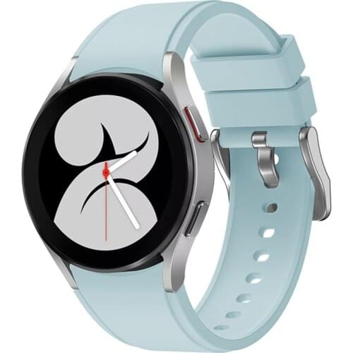 20mm watch Strap For Samsung Galaxy Watch 4 classic 46mm 42mm smartwatch Silicone Ridge Sport Bracelet Galaxy Watch 4 44mm 40mm