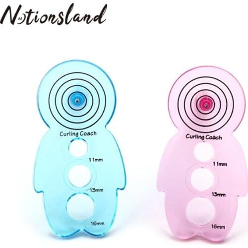 1 PC Cute Curling Coach Paper Quilling Tool Quilled Creations Art Craft Paper Roll Holder Craft DIY Paper Home Tool Crank Gauge