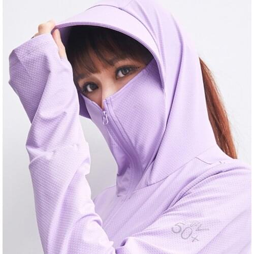 2020 New Spring Summer Sunscreen Fishing Clothing Men Women Covered Face Running Sportswear Anti-ultraviolet Fishing Clothing