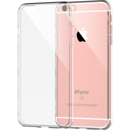 For iPhone 12 Mini 11 Pro XS Max X XR 8 7 6 6S Plus 5 5S SE Cover Ultra Thin Super Slim Clear Transparent TPU Silicone Soft Case