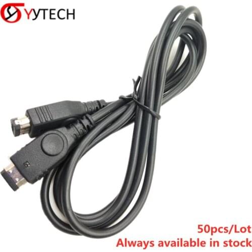 YYTECH 50 Pieces/Set 1.2m Game Link Connect Cable Cord for GBC Gameboy Color 2 Payers