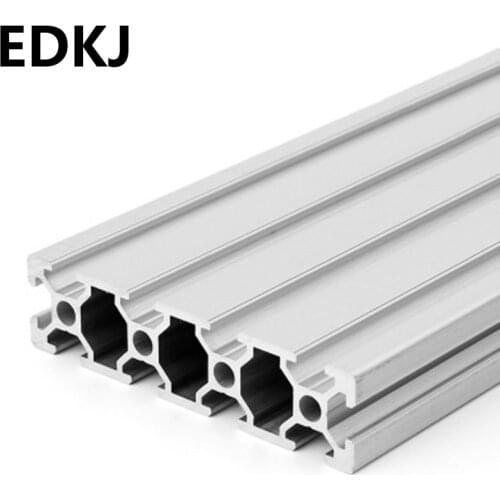 100-700mm Arbitrary cutting European standard 2080v-slot industrial aluminum profile 2080 straight aluminium profile