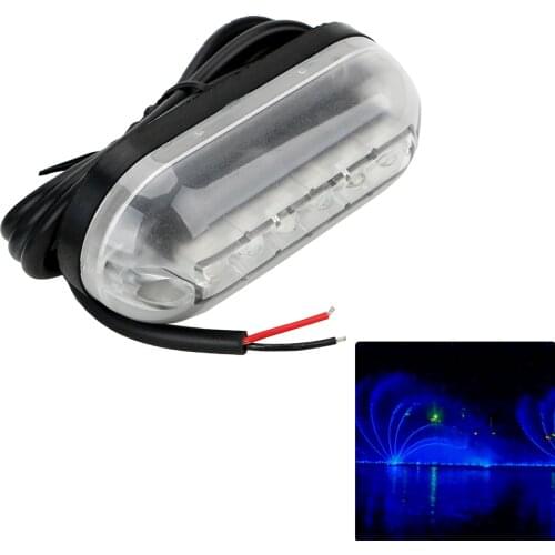 12V6 LED Waterproof Atmosphere Light Universal Ambient Light for Marine Boat Night Light Water Landscape Lighting